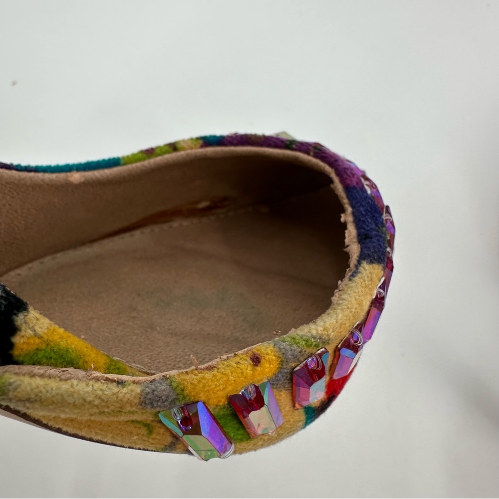STEVE MADDEN Heels GALACTIK Womens 7.5 M Rhinestone Colorful Stilettos DAMAGE - Picture 13 of 15